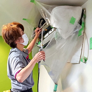 作業中の現場写真