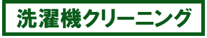 洗濯機クリーニング